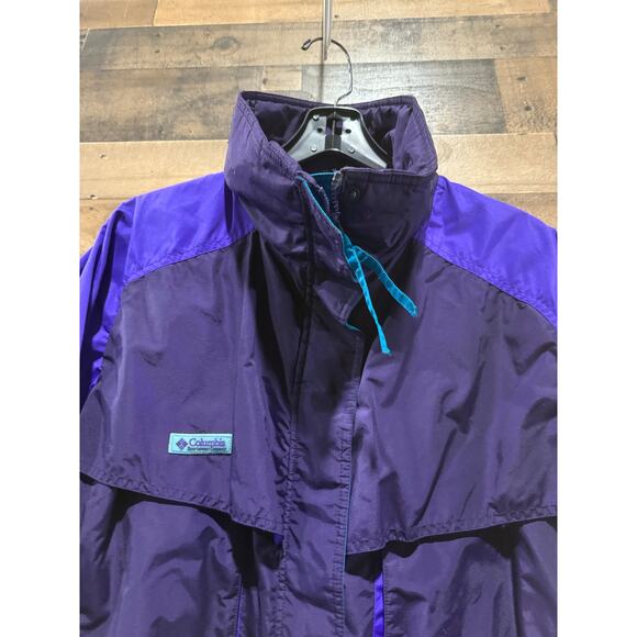 Columbia Women’s Powder Keg 3-in-1 Coat-Purple/Teal Shell, Size Large - Picture 6 of 10